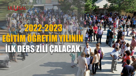 2022-2023 eğitim öğretim yılının ilk ders zili çalacak